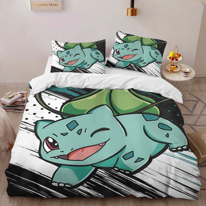 Bulbasaur Pokemon 4 Duvet Cover 2