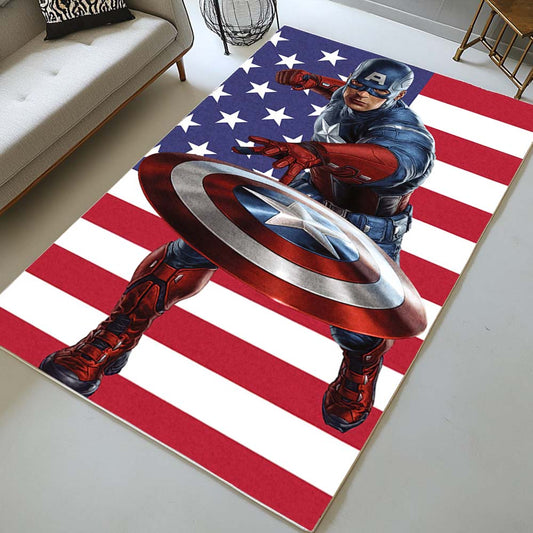 Captain America Marvel 01 Rug