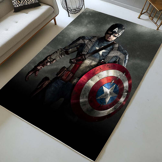 Captain America Marvel 06 Rug