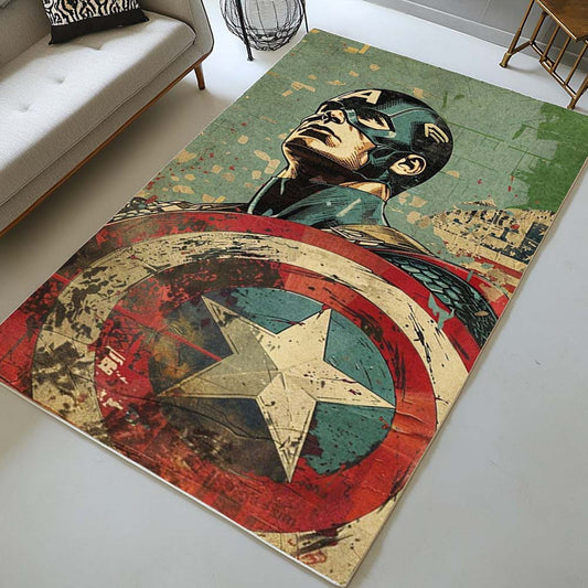 Captain America Marvel 08 Rug
