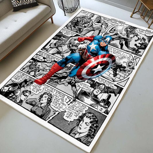 Captain America Marvel 09 Rug