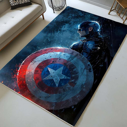 Captain America Marvel 11 Rug