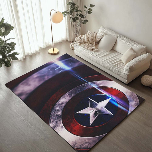 Captain America Shield 4 Rug