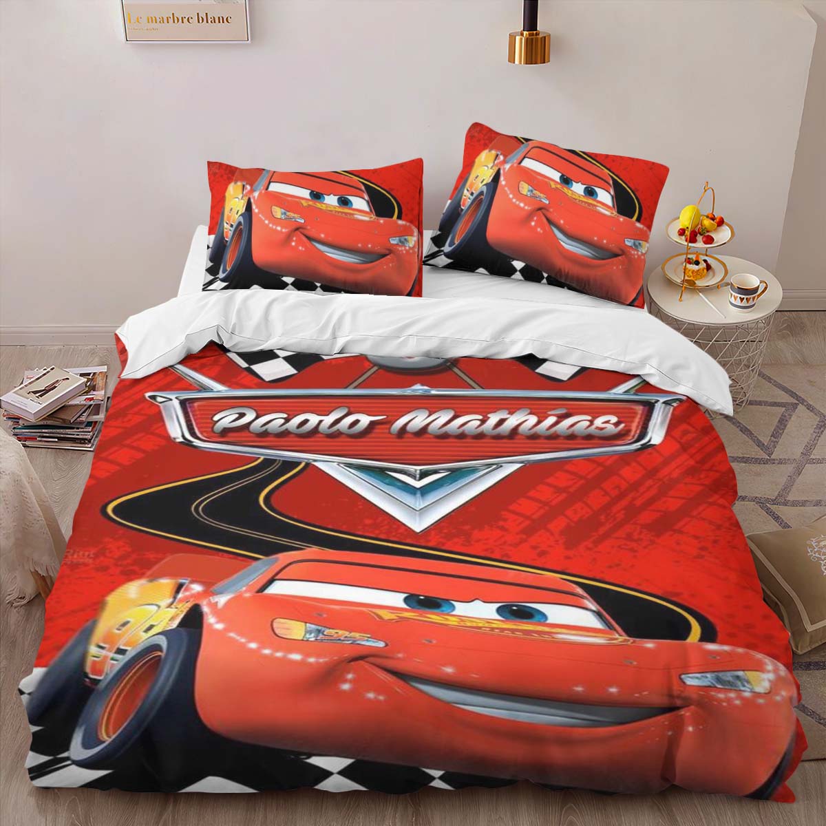 Cars 95 Lightning McQueen 12 Duvet Cover 2