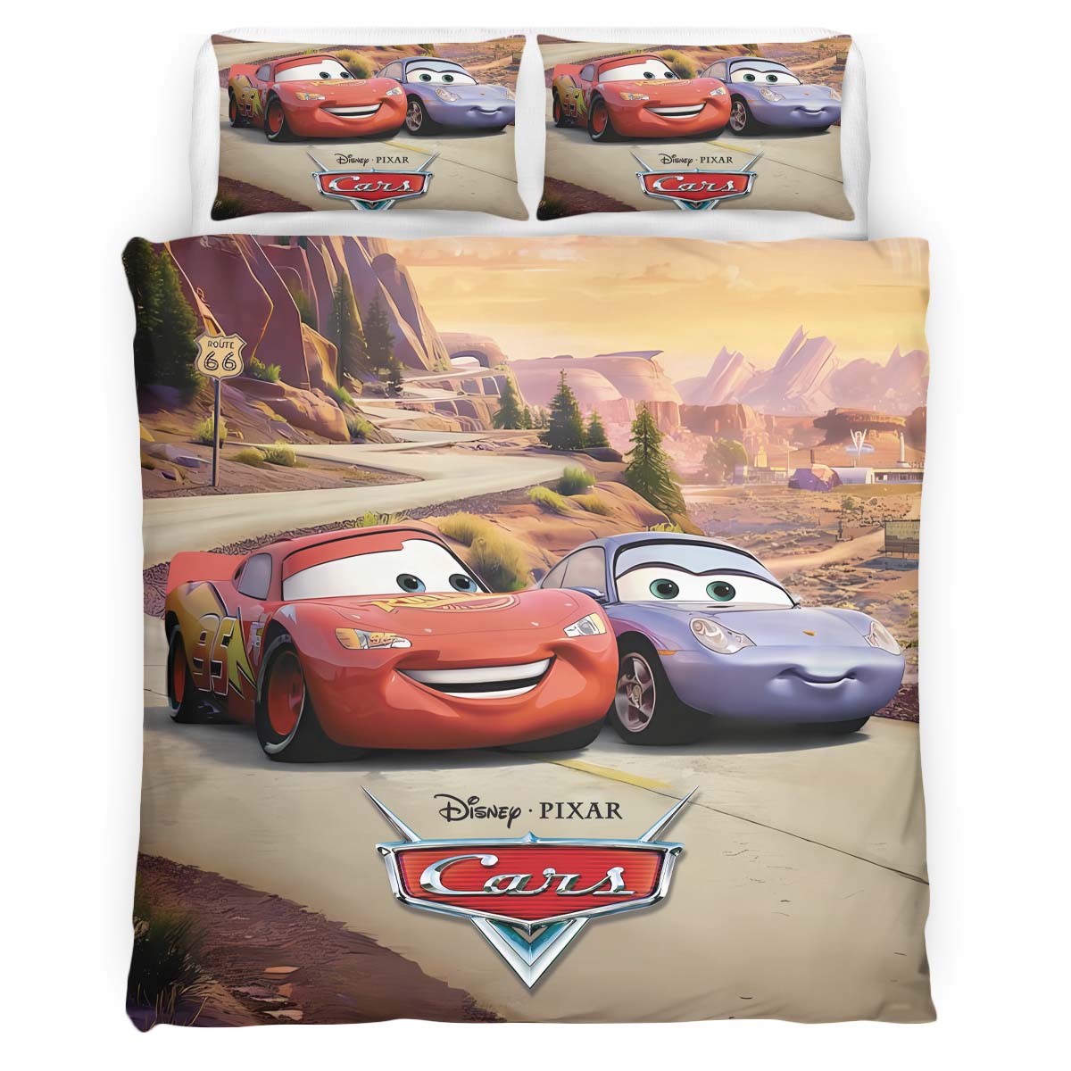 Cars 95 Lightning McQueen 16 Duvet Cover