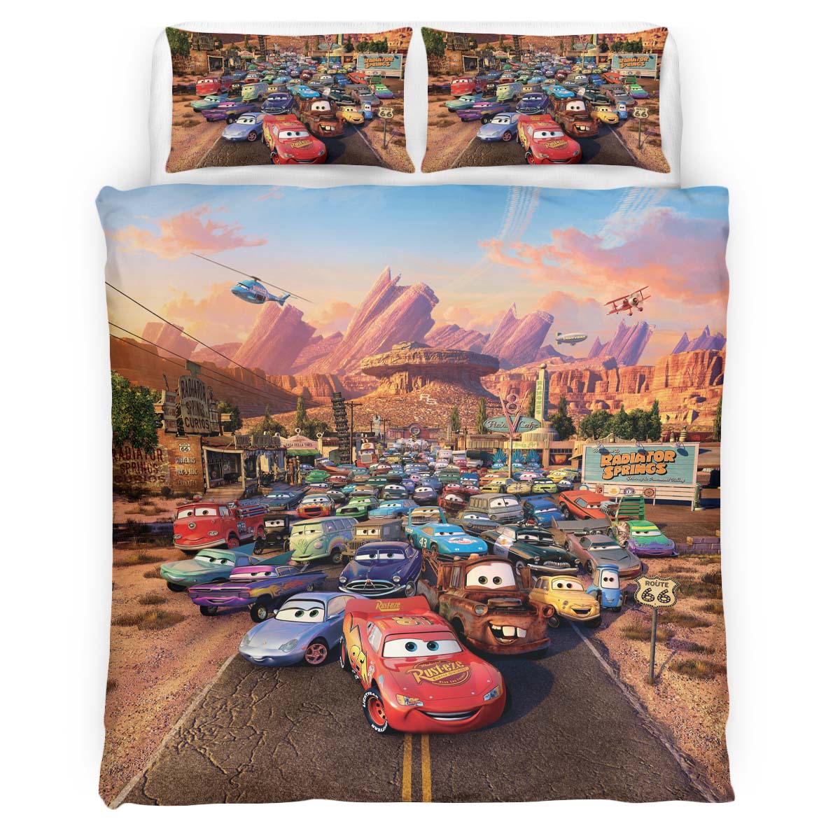 Cars 95 Lightning McQueen 18 Duvet Cover