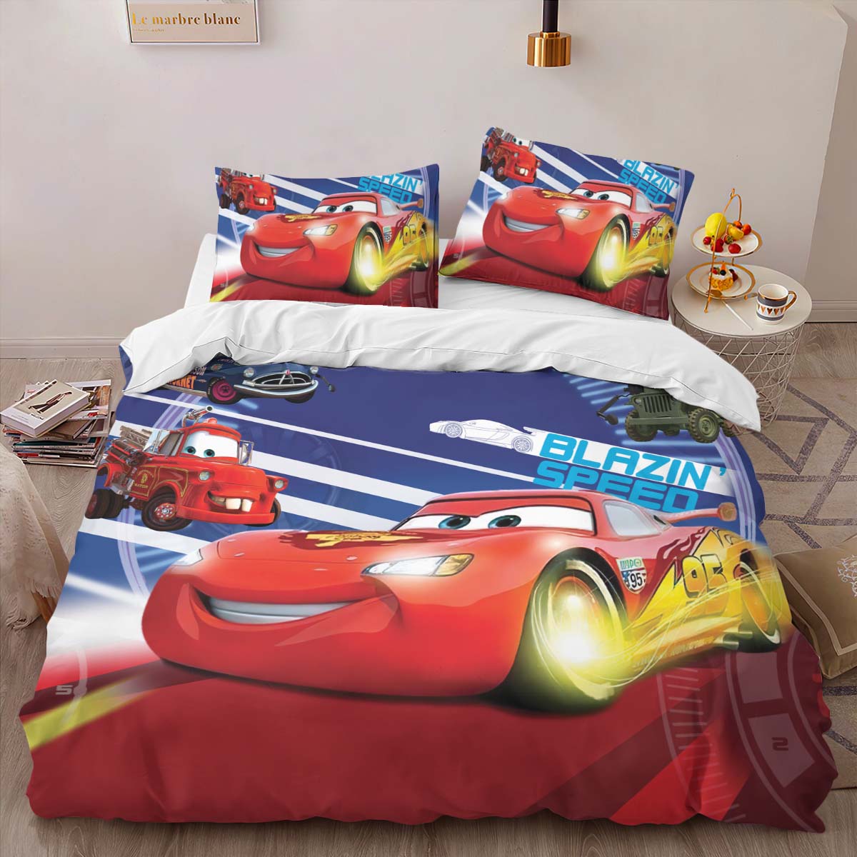Cars 95 Lightning McQueen 19 Duvet Cover 2