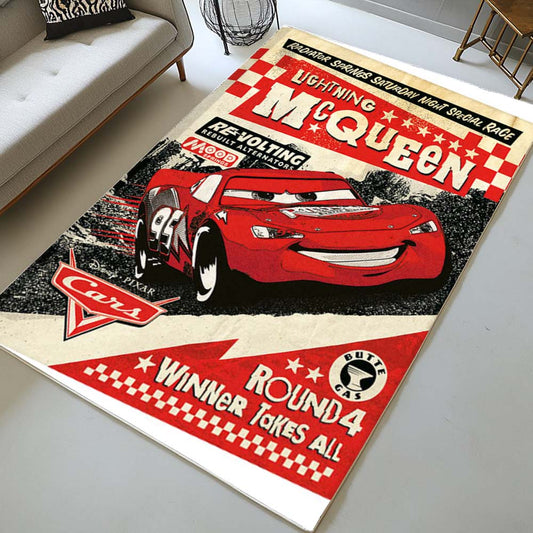 Cars 95 Lightning McQueen 4 Rug