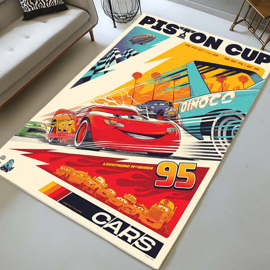 Cars 95 Lightning McQueen 8 Rug