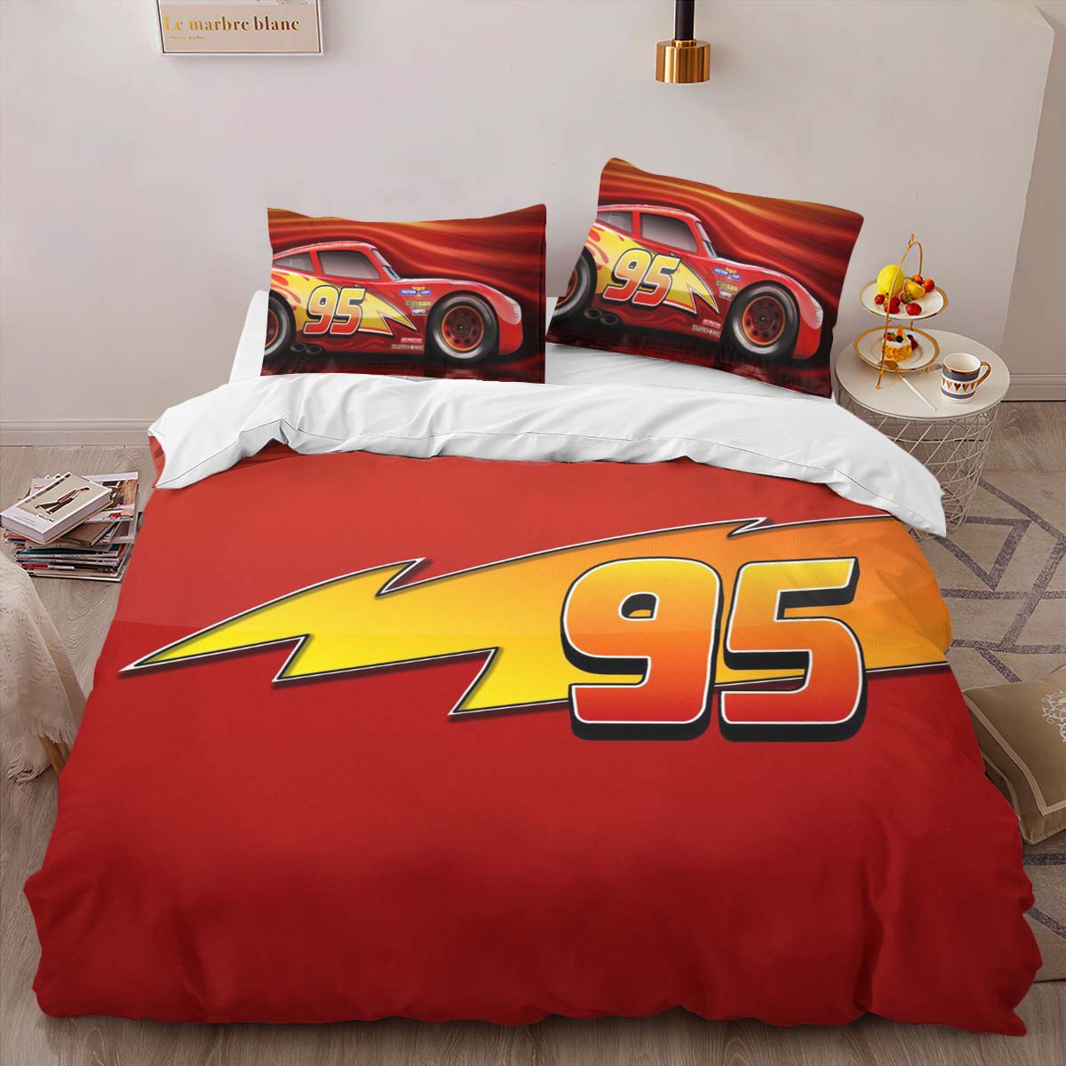 Cars 95 Lightning McQueen 9 Duvet Cover 2
