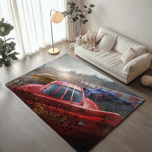 Cars 95 Lightning McQueen Racing 2 Rug