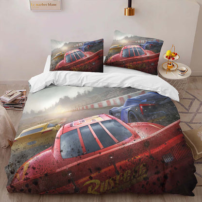 Cars 95 Lightning McQueen Racing 2 Duvet Cover 2