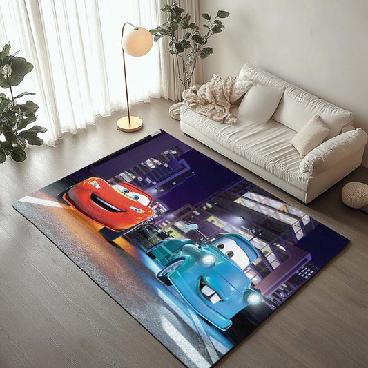 Cars 95 Lightning McQueen and Tokyo Mater Rug
