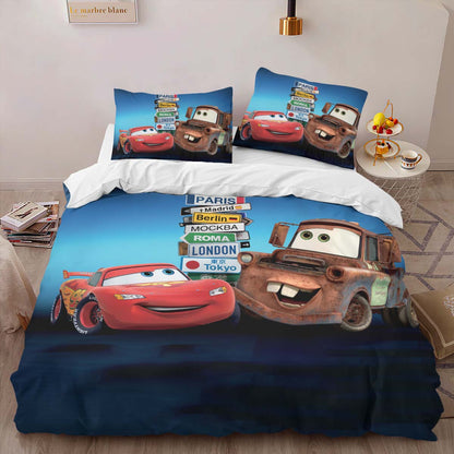 Cars Lightning McQueen and Mater Duvet Cover 2
