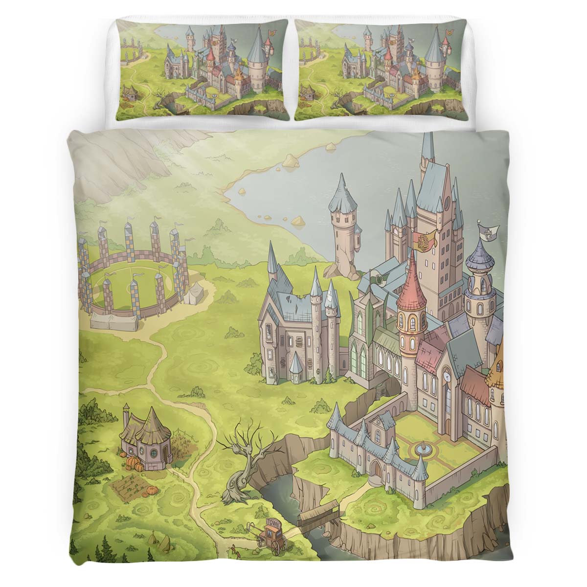 Castle Hogwarts Harry Potter Duvet Cover
