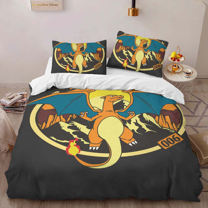 Charizard Pokemon 10 Duvet Cover 2