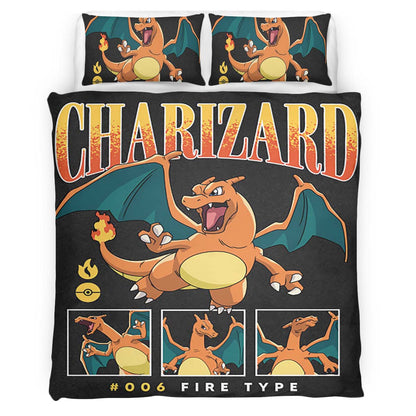 Charizard Pokemon 11 Duvet Cover
