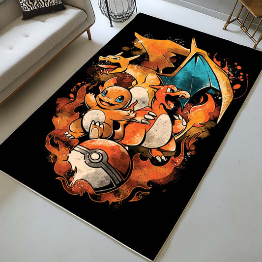 Charizard Pokemon Rug