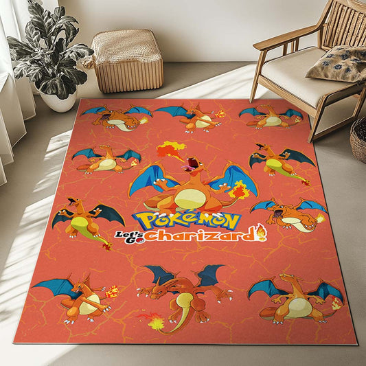 Charizard Pokemon - 02a Rug