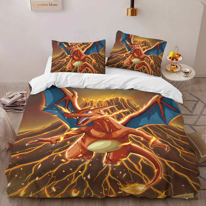 Charizard Pokemon 4 Duvet Cover 2