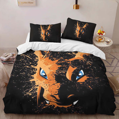 Charizard Pokemon 9 Duvet Cover 2