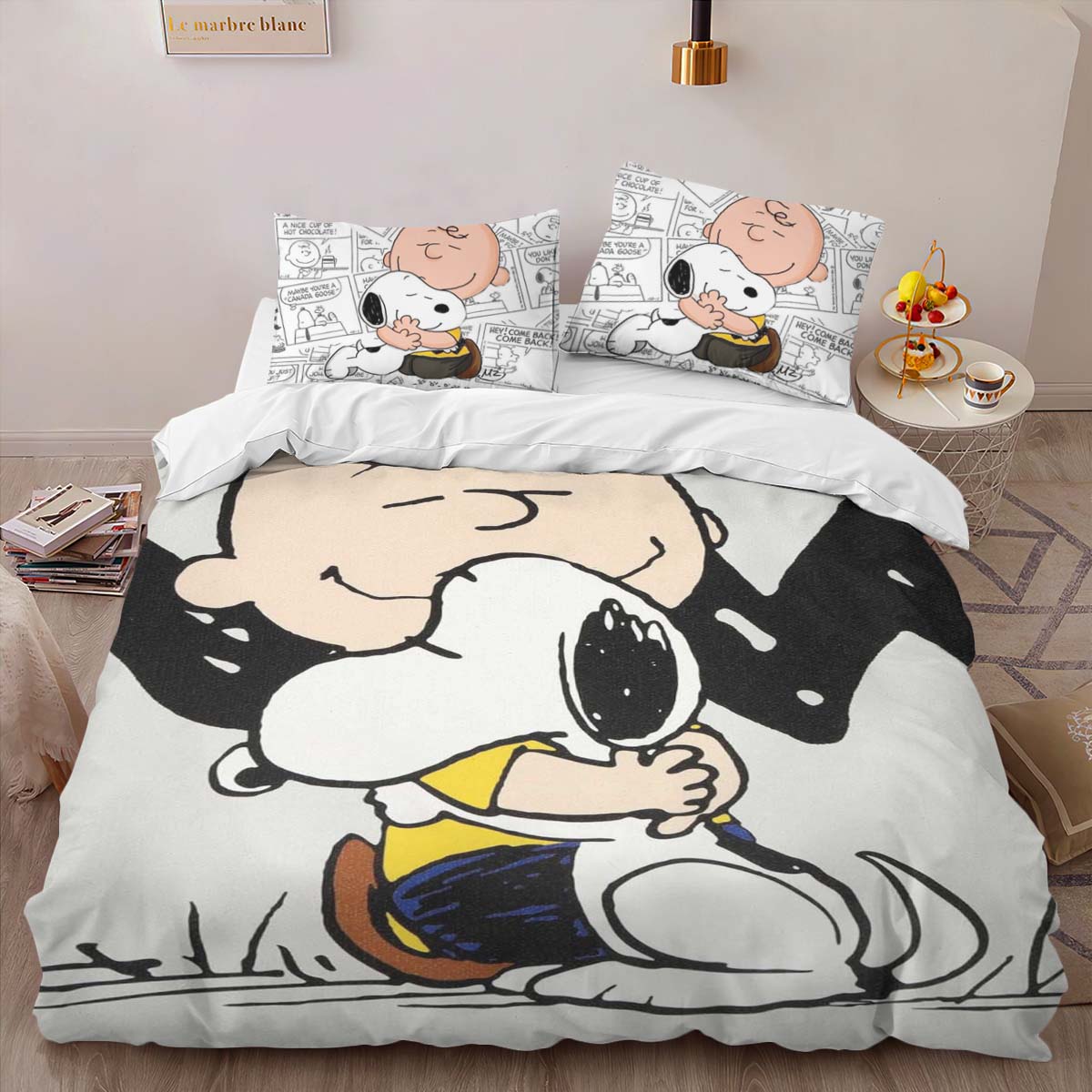Charlie Brown and Snoopy Peanuts Duvet Cover 2