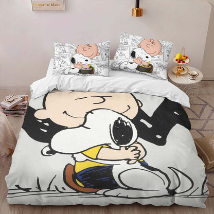 Charlie Brown and Snoopy Peanuts Duvet Cover 2