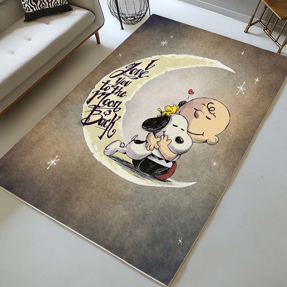 Charlie Brown and Snoopy Peanuts 4 Rug