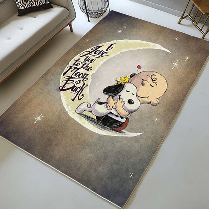 Charlie Brown and Snoopy Peanuts 4 Rug