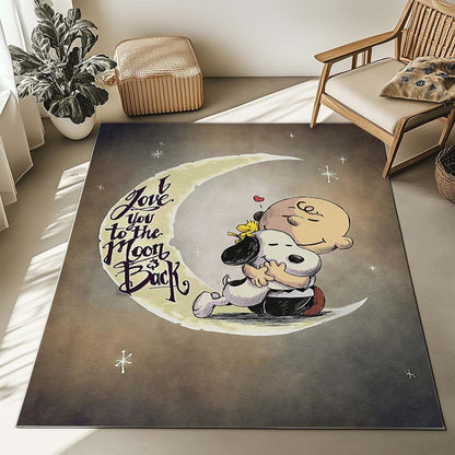 Charlie Brown and Snoopy Peanuts 4 Rug 2