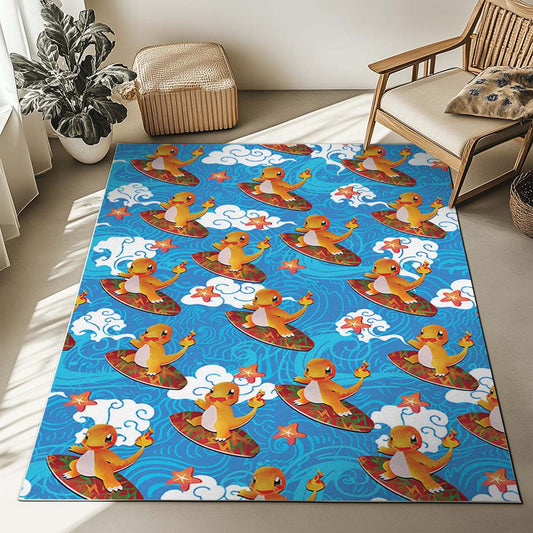 Charmander Fire Pokemon 2 Rug