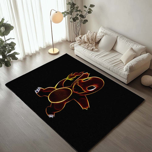 Charmander Fire Pokemon 5 Rug