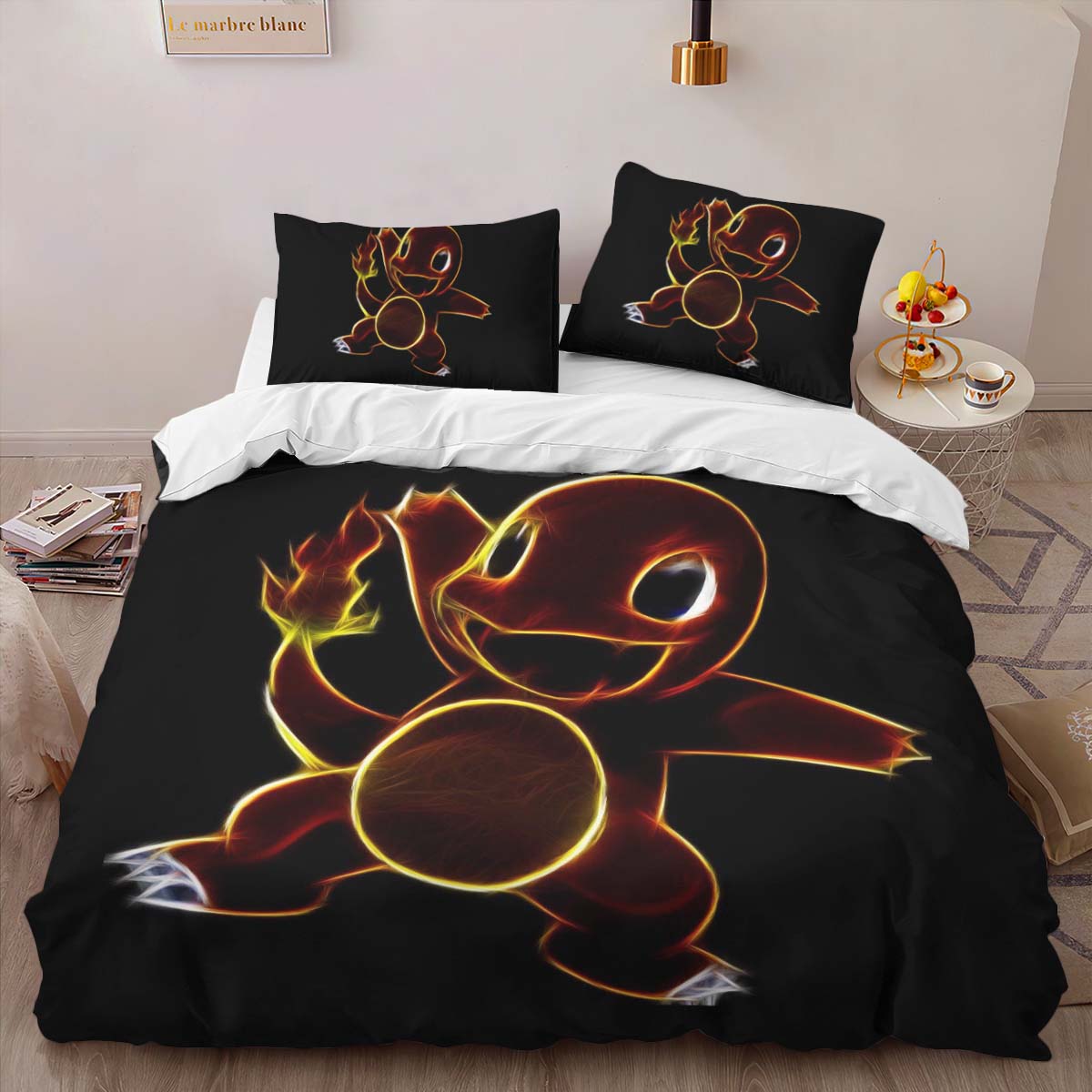 Charmander Fire Pokemon 5 Duvet Cover 2