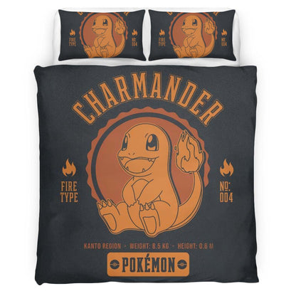 Charmander Fire Pokemon 6 Duvet Cover