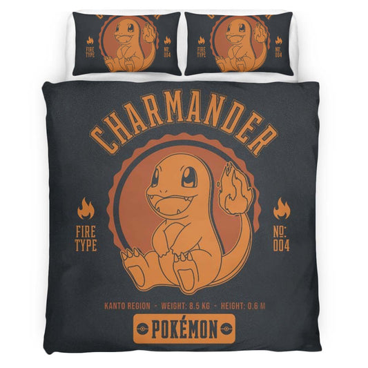 Charmander Fire Pokemon 6 Duvet Cover