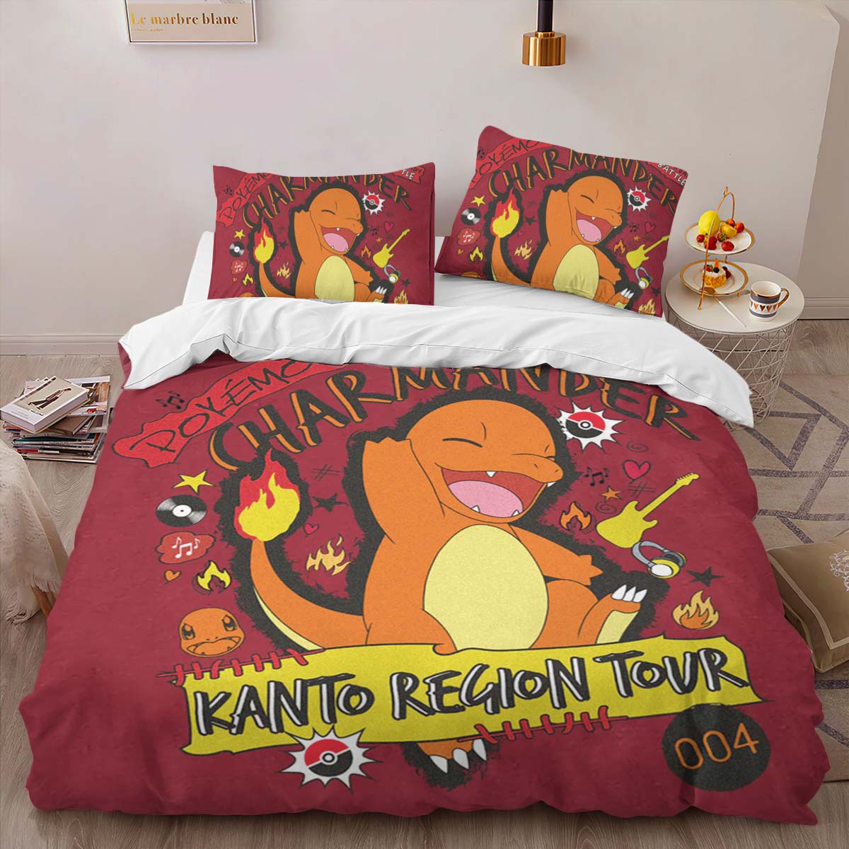 Charmander Fire Pokemon 7 Duvet Cover 2