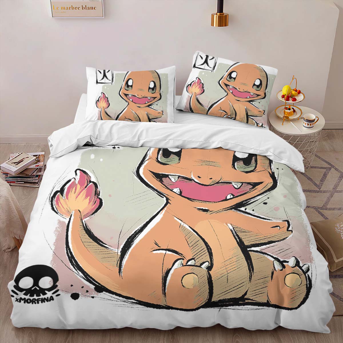 Charmander Pokemon 2 Duvet Cover 2