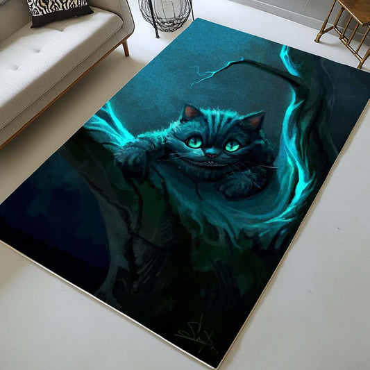 Cheshire Cat Alive in Wonderland 02 Rug