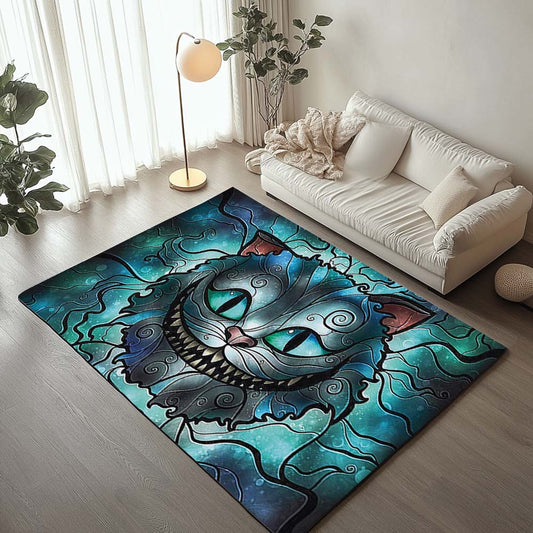 Cheshire Cat Alive in Wonderland 05 Rug