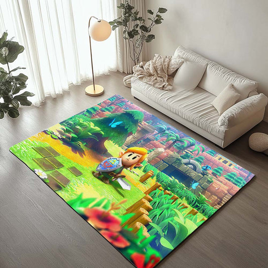 Chibi Link The Legend of Zelda Rug