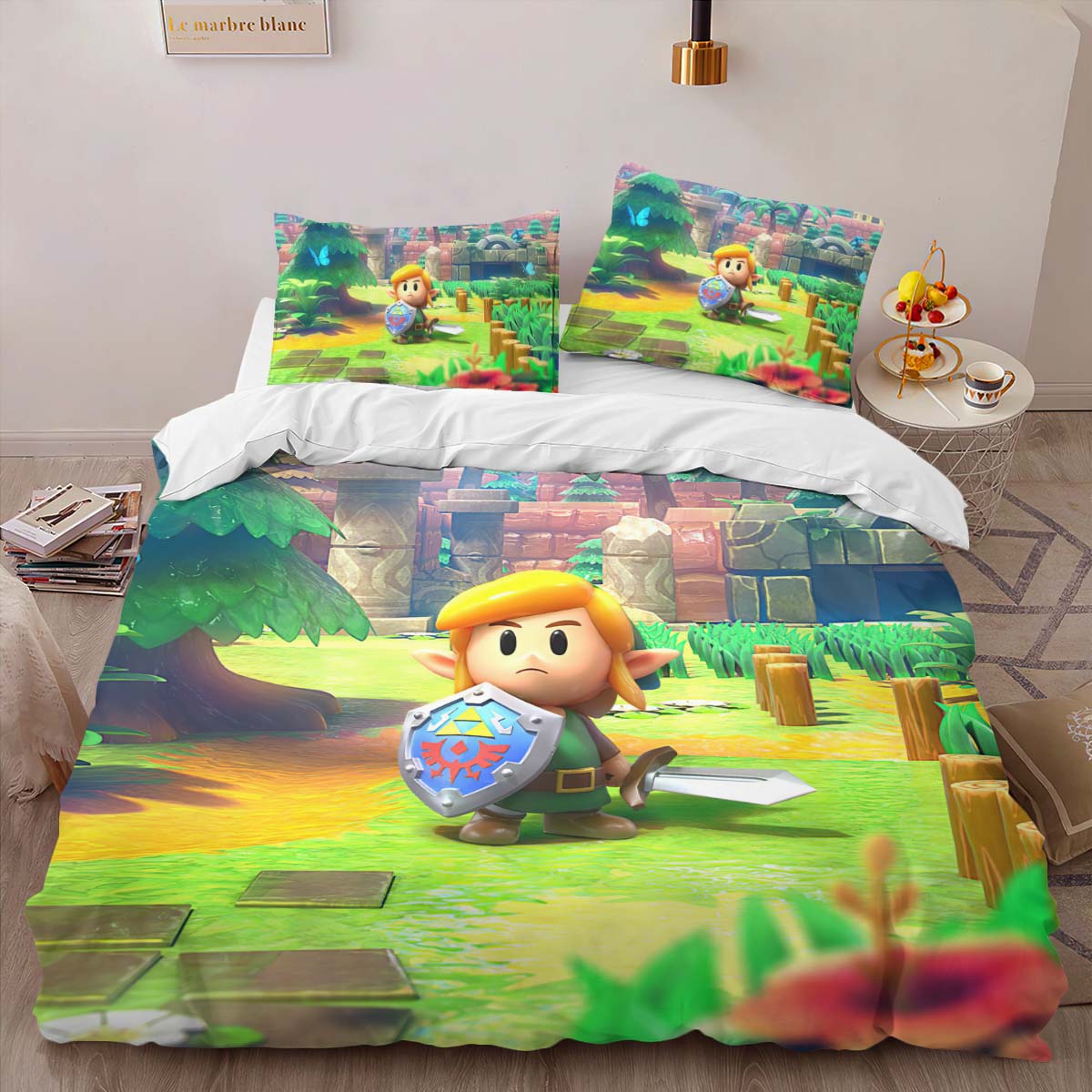 Chibi Link The Legend of Zelda Duvet Cover 2