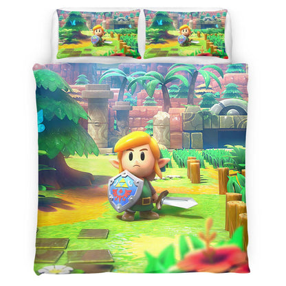 Chibi Link The Legend of Zelda Duvet Cover