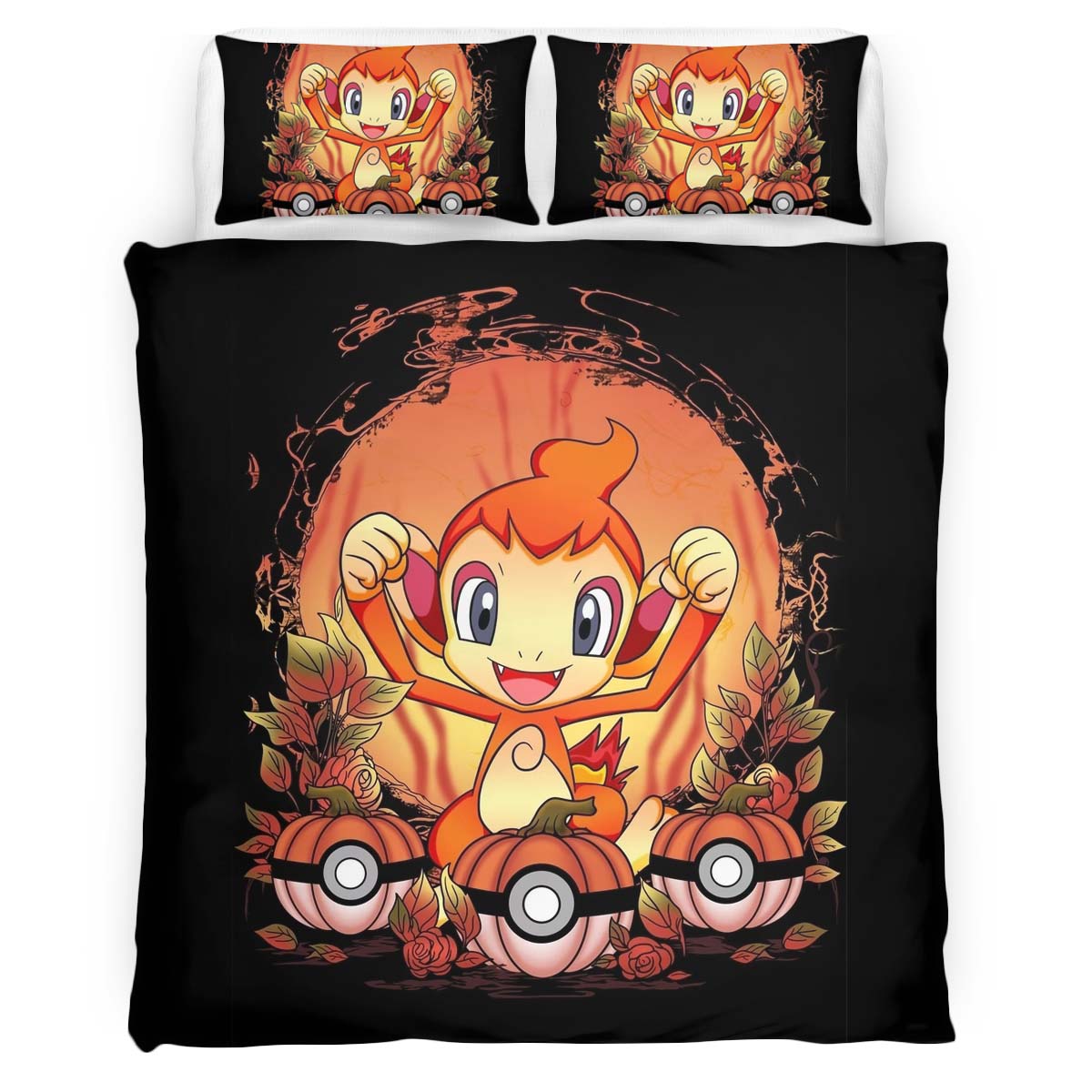 Chimchar Pokemon Duvet Cover