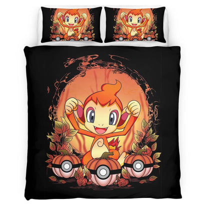 Chimchar Pokemon Duvet Cover