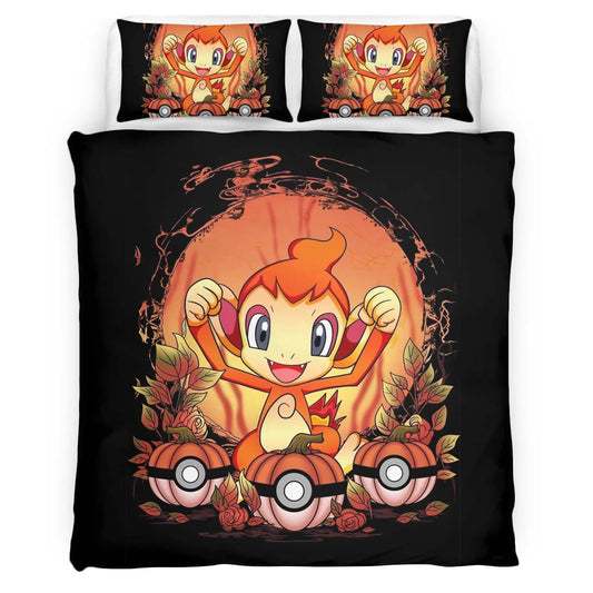 Chimchar Pokemon Duvet Cover