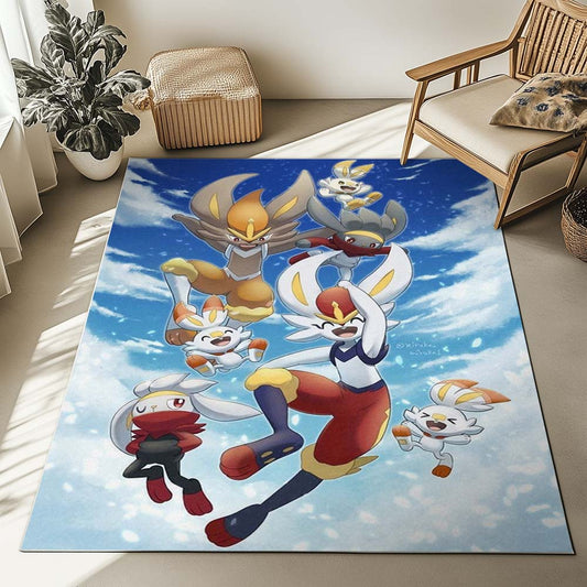 Cinderace Pokemon Rug