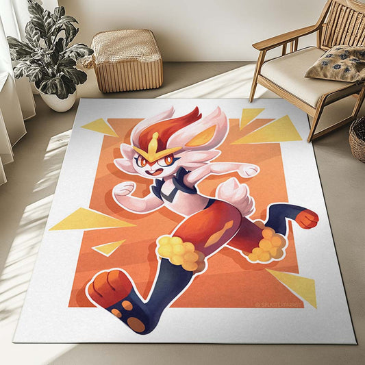 Cinderace Pokemon 2 Rug