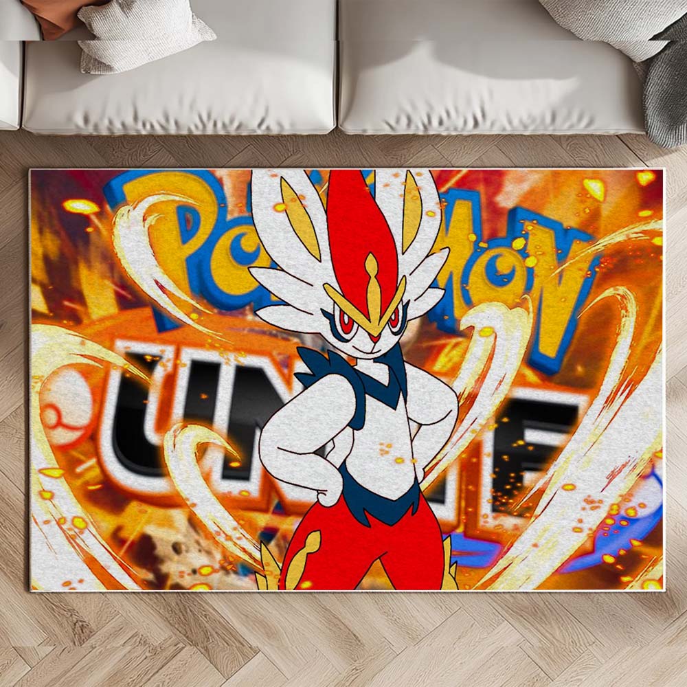 Cinderace Pokemon 4 Rug 2