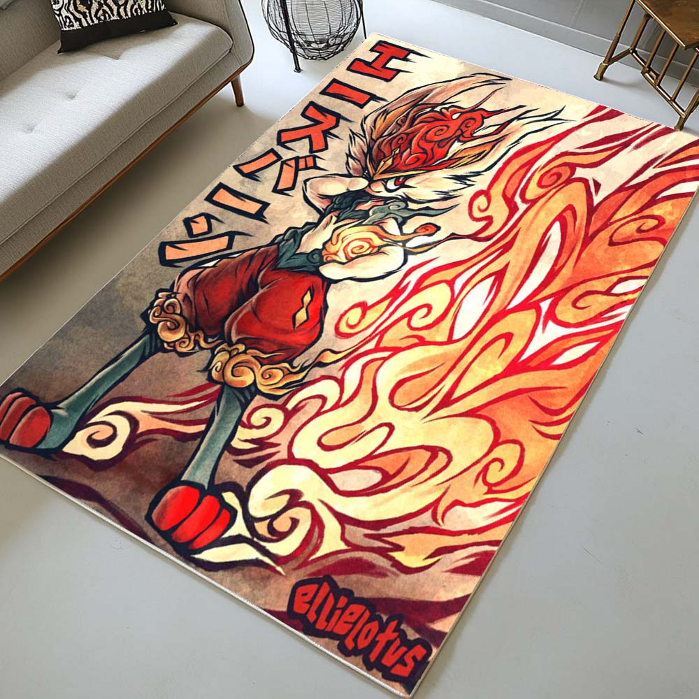 Cinderace Pokemon 6 Rug 2