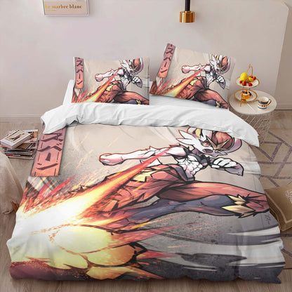 Cinderace Pokemon 7 Duvet Cover 2